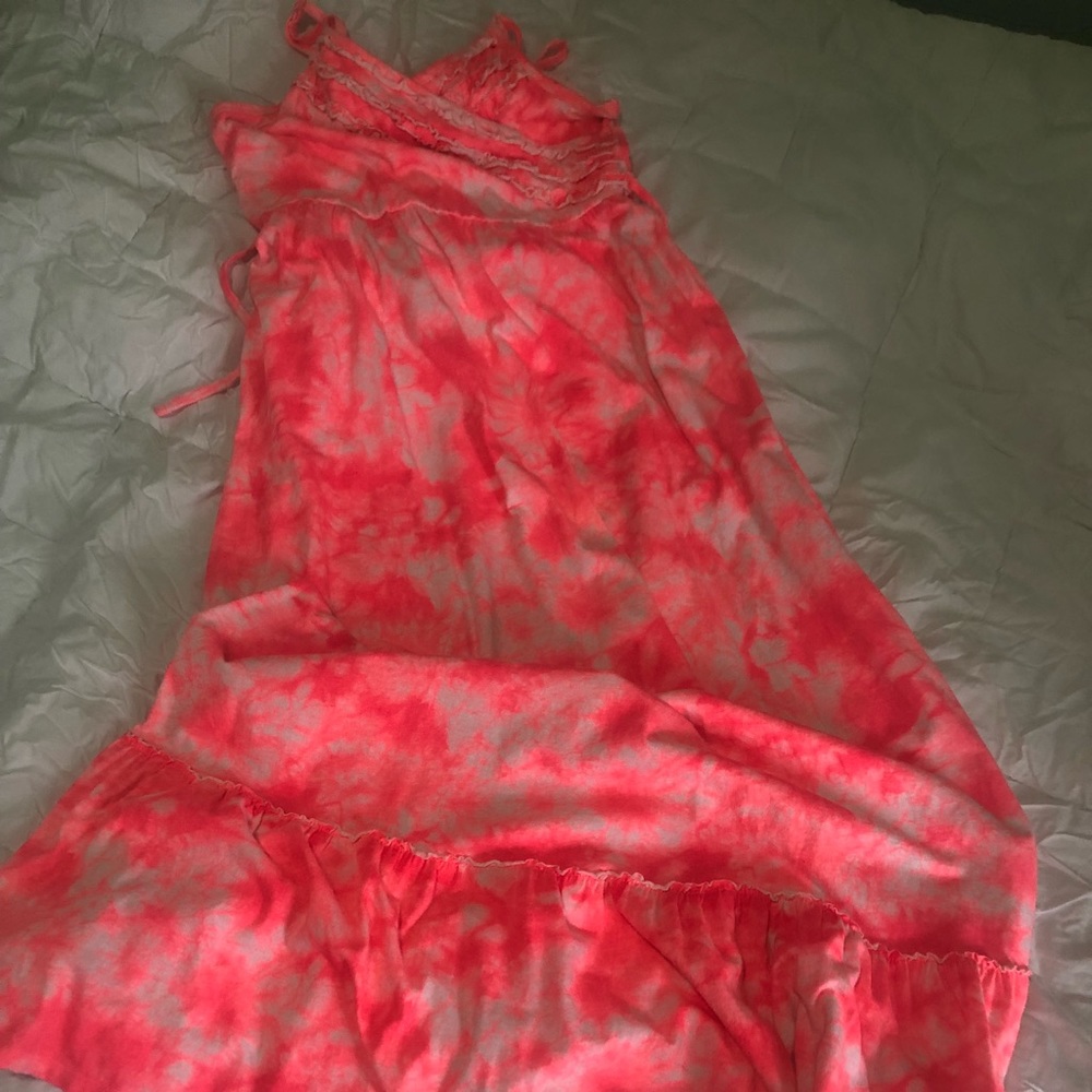 Girls long sleeveless dress